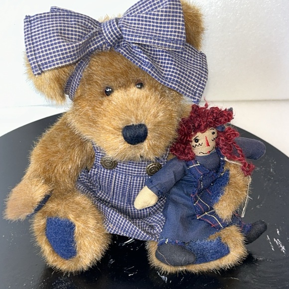 90s Boyds Bears Collection LTD Sally Quignappel & Annie Boyds & Friend  size 10" - Picture 15 of 17